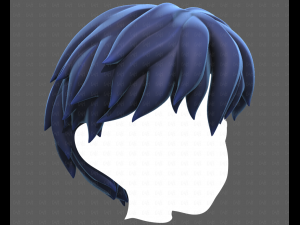 Base Hair for Boy V52 Modello 3D