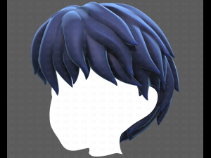 Base Hair for Boy V52 Modello 3D