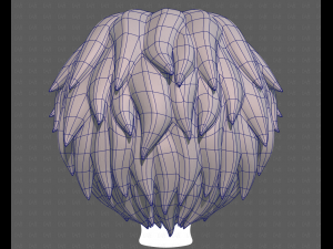 Base Hair for Boy V52 Modello 3D