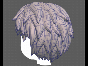 Base Hair for Boy V52 Modello 3D