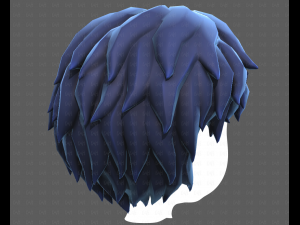 Base Hair for Boy V52 Modello 3D