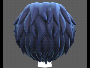 Base Hair for Boy V52 3D Model