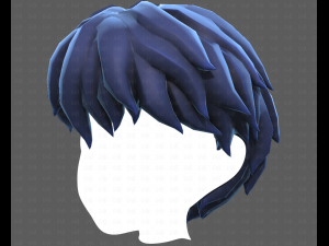Base Hair for Boy V52 Modello 3D