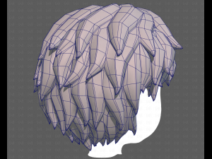Base Hair for Boy V52 Modello 3D