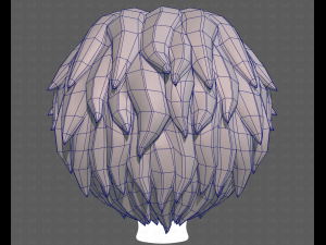 Base Hair for Boy V52 Modello 3D