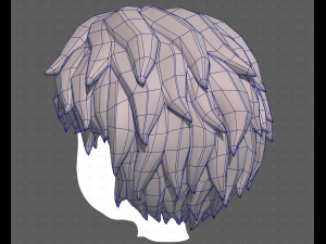 Base Hair for Boy V52 Modello 3D