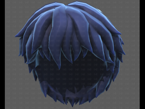 Base Hair for Boy V52 Modello 3D