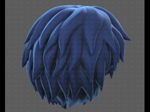 Base Hair for Boy V52 Modello 3D