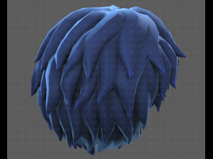 Base Hair for Boy V52 Modello 3D