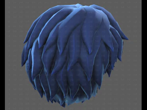 Base Hair for Boy V52 3D Model