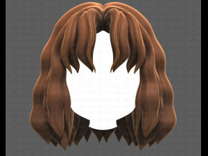 Base Hair for girl V52 3Dモデル