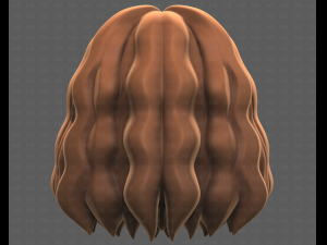 Base Hair for girl V52 3Dモデル