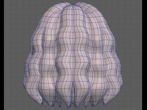Base Hair for girl V52 3Dモデル