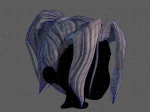 3D Hair style for boy V112 3D Model