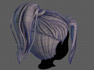 3D Hair style for boy V112 3D 模型