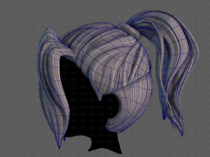 3D Hair style for boy V112 3D 模型