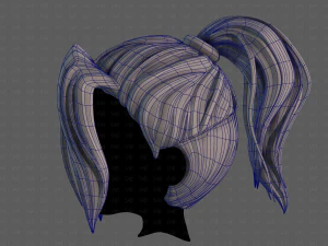3D Hair style for boy V112 3D Model