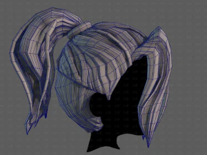 3D Hair style for boy V112 3D Model