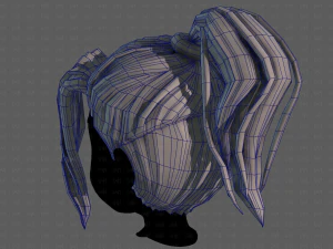 3D Hair style for boy V112 3D Model