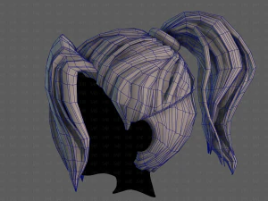 3D Hair style for boy V112 3D Model
