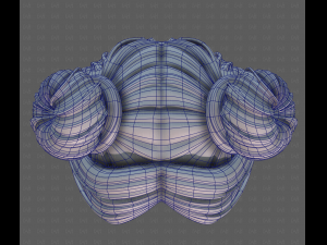 3D Hair style for girl V112 Modelo 3D