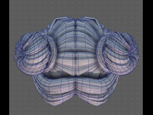 3D Hair style for girl V112 Modelo 3D