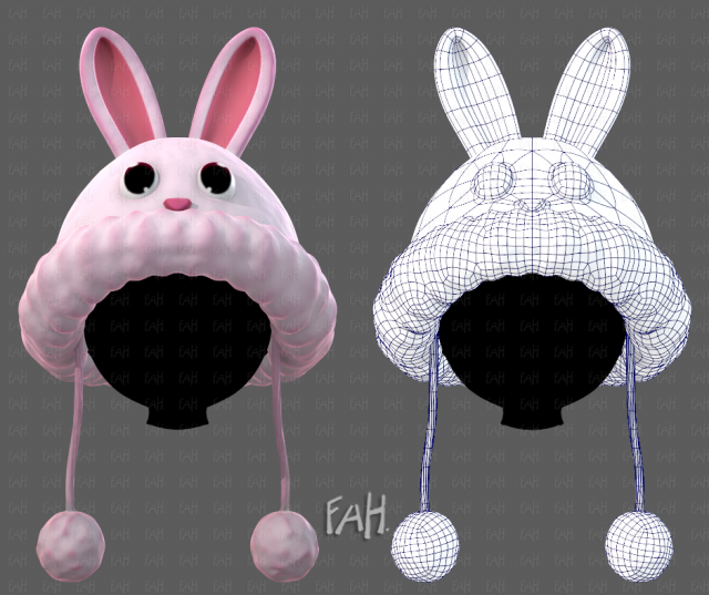 Cap V54 Model 3D .c4d .max .obj .3ds .fbx .stl .blend 