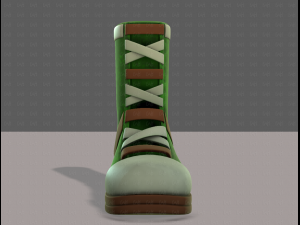 Shoes cartoonV52 3D Модель