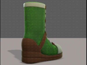 Shoes cartoonV52 3D Model