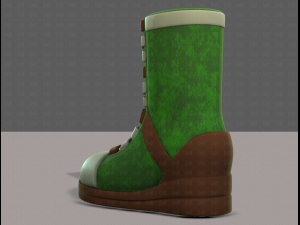 Shoes cartoonV52 3D Модель