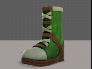 Shoes cartoonV52 3D Модель