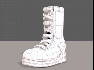 Shoes cartoonV52 3D Model