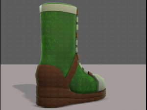 Shoes cartoonV52 3D Модель