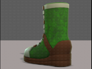 Shoes cartoonV52 3D Модель