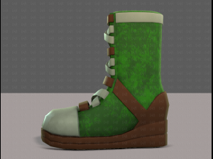 Shoes cartoonV52 3D Модель