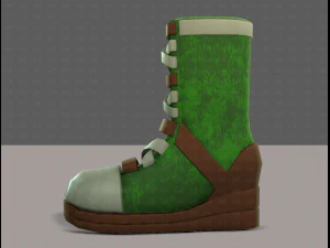 Shoes cartoonV52 3D Model