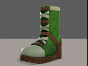 Shoes cartoonV52 3D Model
