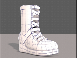 Shoes cartoonV52 3D Модель