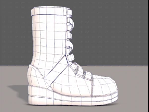 Shoes cartoonV52 3D Model