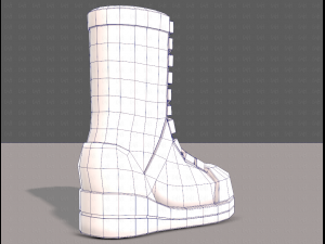 Shoes cartoonV52 3D Модель