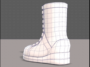 Shoes cartoonV52 3D Модель