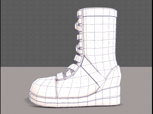 Shoes cartoonV52 3D Модель