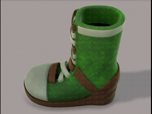 Shoes cartoonV52 3D Модель