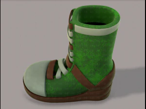 Shoes cartoonV52 3D Model