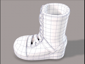Shoes cartoonV52 3D Модель