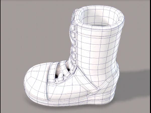 Shoes cartoonV52 3D Model