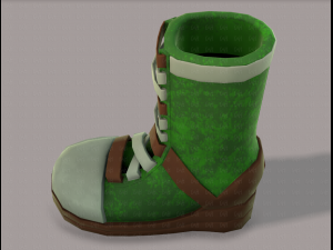 Shoes cartoonV52 3D Модель