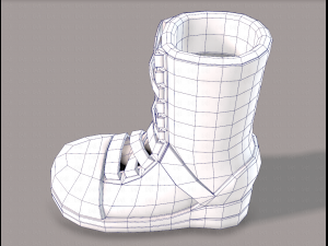 Shoes cartoonV52 3D Модель