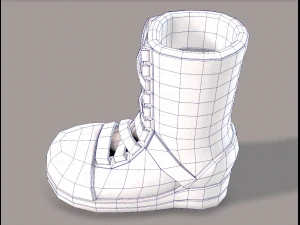 Shoes cartoonV52 3D Model