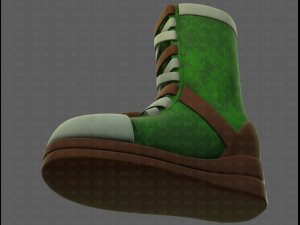 Shoes cartoonV52 3D Модель